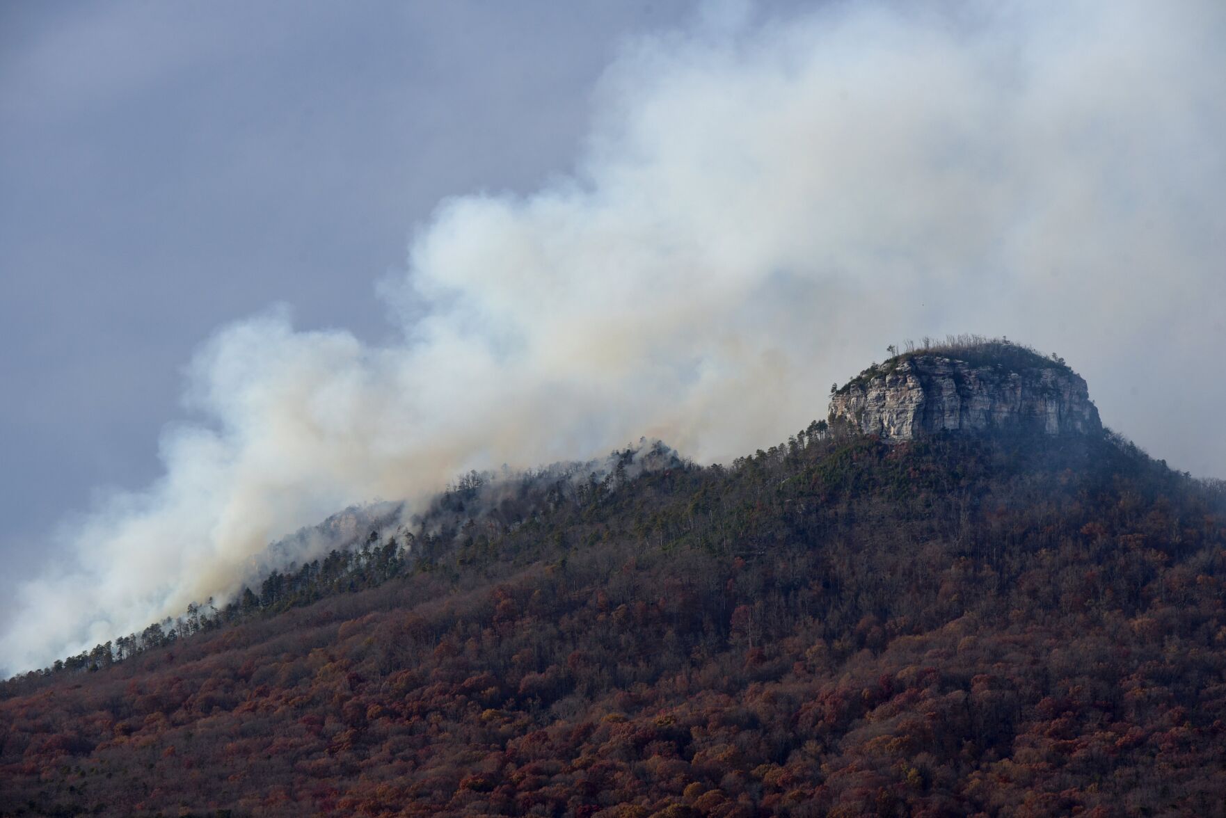 Pilot Mountain Fire